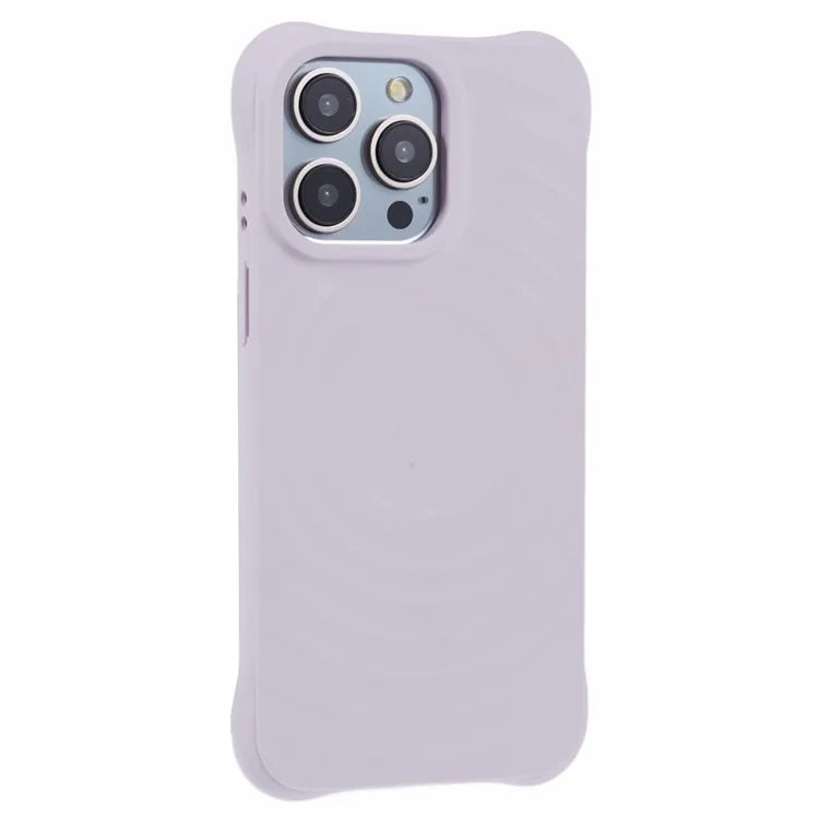 For iPhone 13 Pro Max TPU Case Compatible with MagSafe Fiber Lining Protective Cover