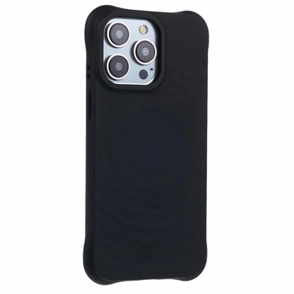 For iPhone 13 Pro Max TPU Case Compatible with MagSafe Fiber Lining Protective Cover