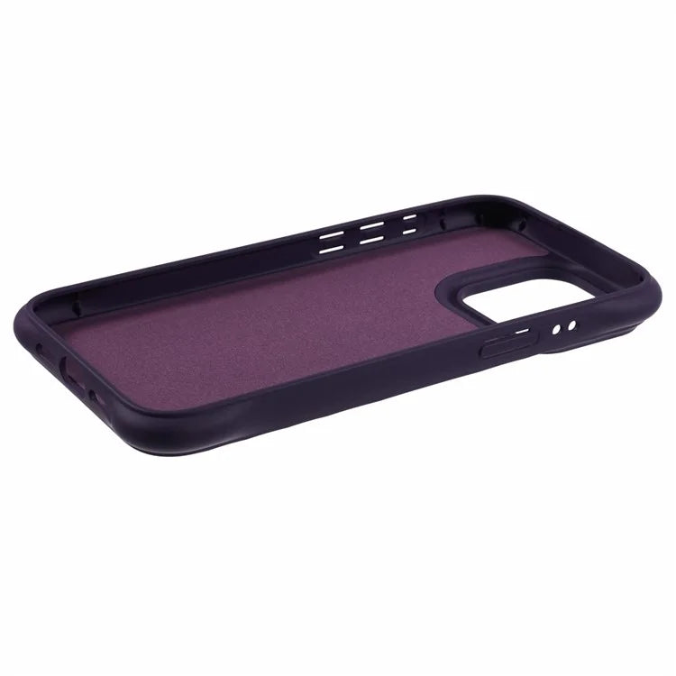 For iPhone 13 Pro Max TPU Case Compatible with MagSafe Fiber Lining Protective Cover