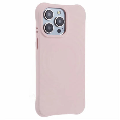 For iPhone 13 Pro Max TPU Case Compatible with MagSafe Fiber Lining Protective Cover