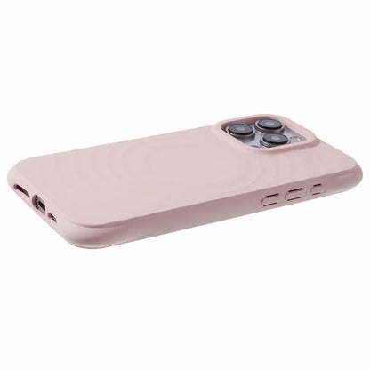 For iPhone 13 Pro Max TPU Case Compatible with MagSafe Fiber Lining Protective Cover
