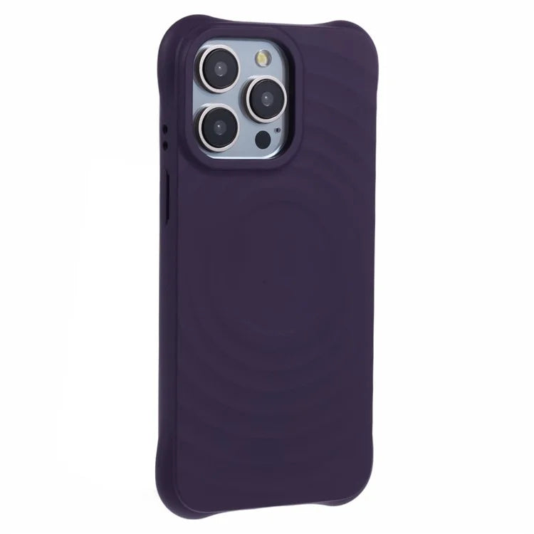 For iPhone 12 / 12 Pro Case TPU Rubberized Phone Cover Compatible with MagSafe