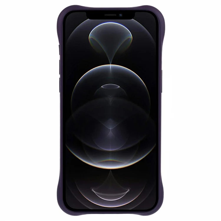 For iPhone 12 / 12 Pro Case TPU Rubberized Phone Cover Compatible with MagSafe