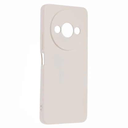 For Xiaomi Redmi A3 Case Fiber Lining Rubberized TPU Cover (Precise Lens Cutout)