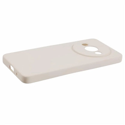 For Xiaomi Redmi A3 Case Fiber Lining Rubberized TPU Cover (Precise Lens Cutout)