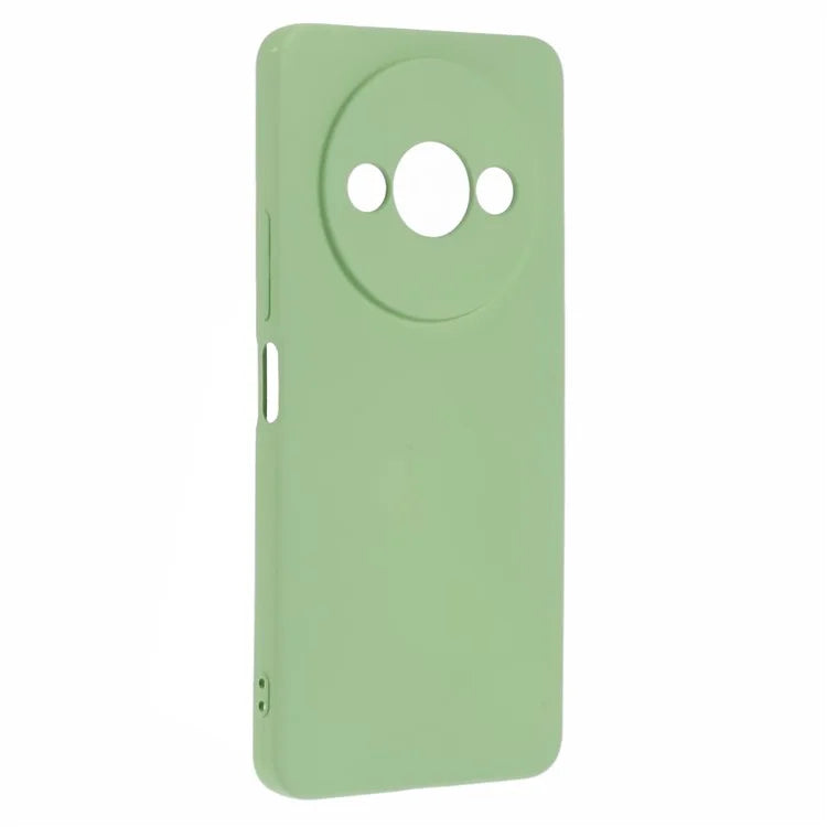 For Xiaomi Redmi A3 Case Fiber Lining Rubberized TPU Cover (Precise Lens Cutout)