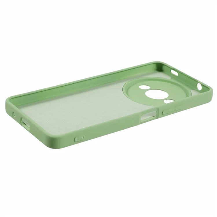 For Xiaomi Redmi A3 Case Fiber Lining Rubberized TPU Cover (Precise Lens Cutout)