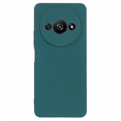 For Xiaomi Redmi A3 Case Fiber Lining Rubberized TPU Cover (Precise Lens Cutout)