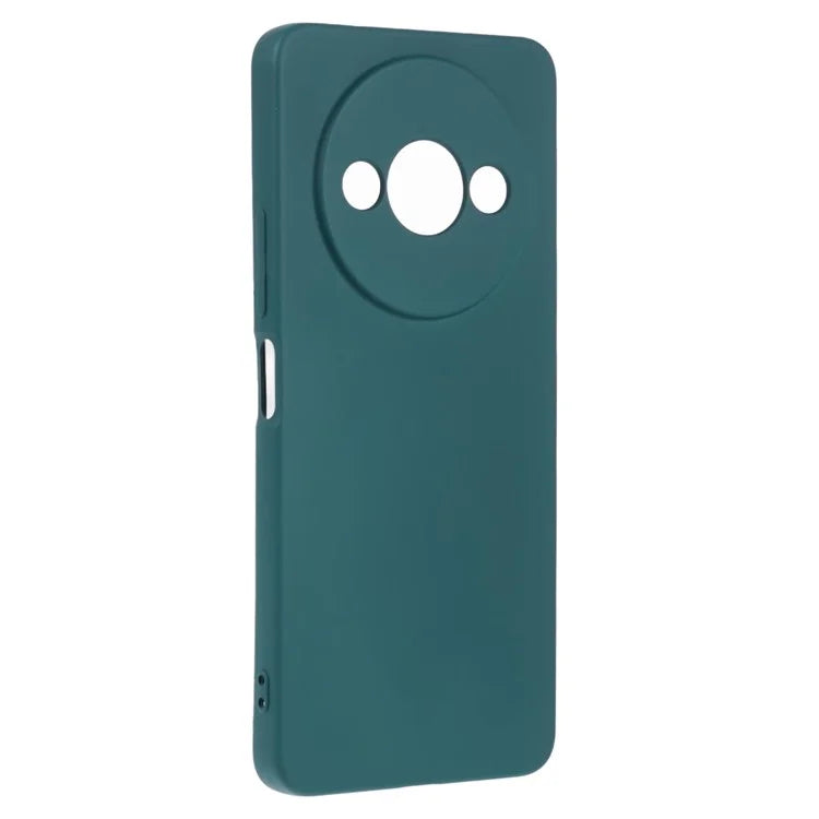 For Xiaomi Redmi A3 Case Fiber Lining Rubberized TPU Cover (Precise Lens Cutout)