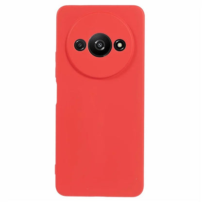 For Xiaomi Redmi A3 Case Fiber Lining Rubberized TPU Cover (Precise Lens Cutout)