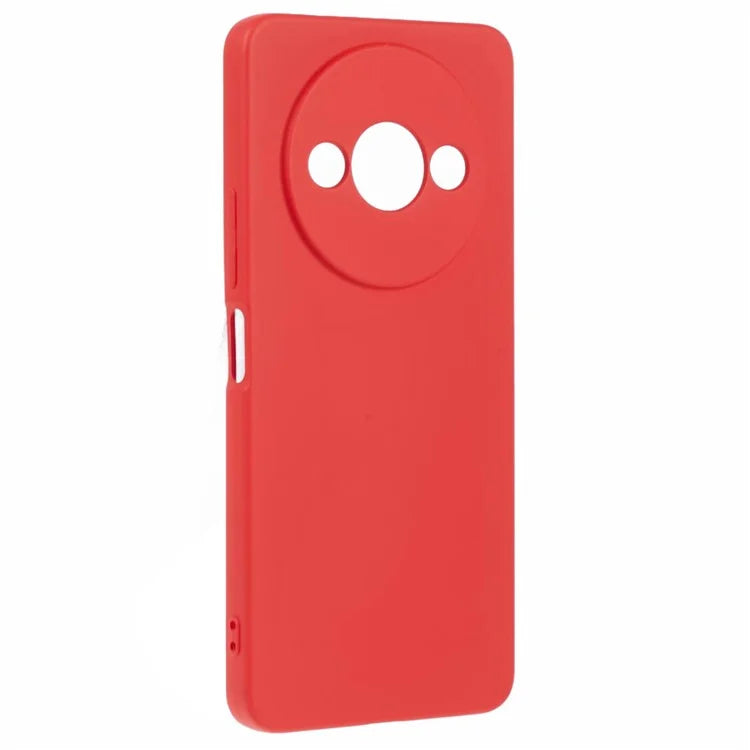 For Xiaomi Redmi A3 Case Fiber Lining Rubberized TPU Cover (Precise Lens Cutout)