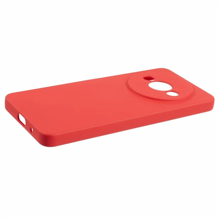 For Xiaomi Redmi A3 Case Fiber Lining Rubberized TPU Cover (Precise Lens Cutout)