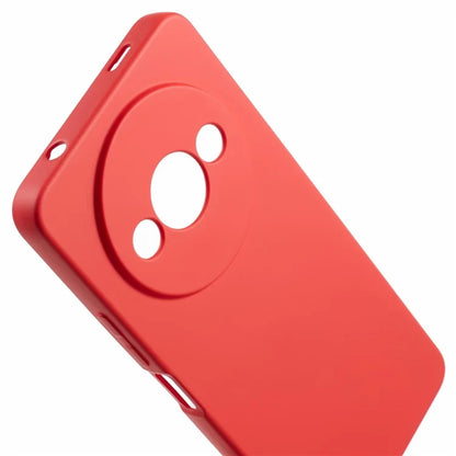 For Xiaomi Redmi A3 Case Fiber Lining Rubberized TPU Cover (Precise Lens Cutout)