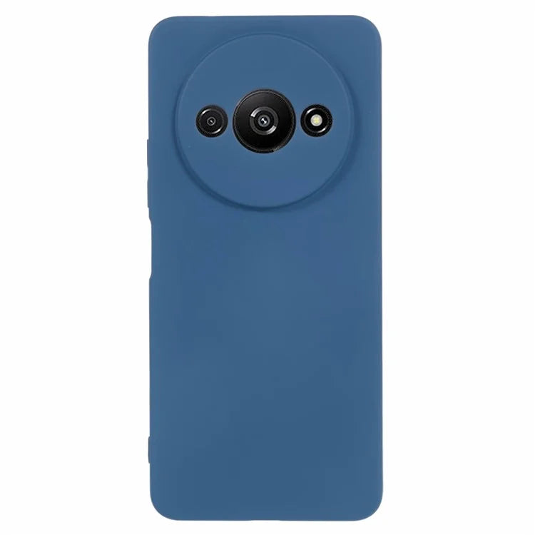 For Xiaomi Redmi A3 Case Fiber Lining Rubberized TPU Cover (Precise Lens Cutout)