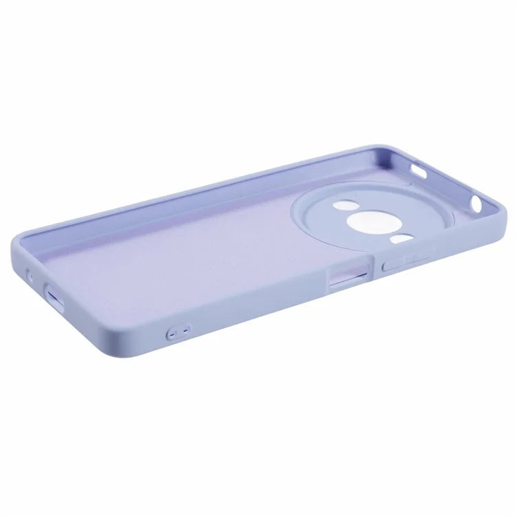 For Xiaomi Redmi A3 Case Fiber Lining Rubberized TPU Cover (Precise Lens Cutout)