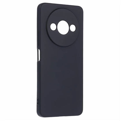 For Xiaomi Redmi A3 Case Fiber Lining Rubberized TPU Cover (Precise Lens Cutout)