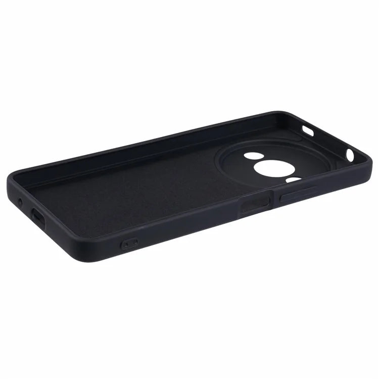 For Xiaomi Redmi A3 Case Fiber Lining Rubberized TPU Cover (Precise Lens Cutout)