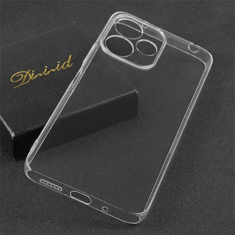 For Xiaomi Redmi 12 5G (Global) Case Lens Protection TPU Transparent Phone Cover