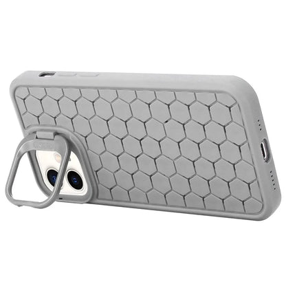 For iPhone 12 / 12 Pro Case Camera Kickstand TPU Cooling Magnetic Phone Cover