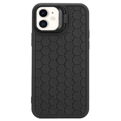 For iPhone 12 / 12 Pro Case Camera Kickstand TPU Cooling Magnetic Phone Cover