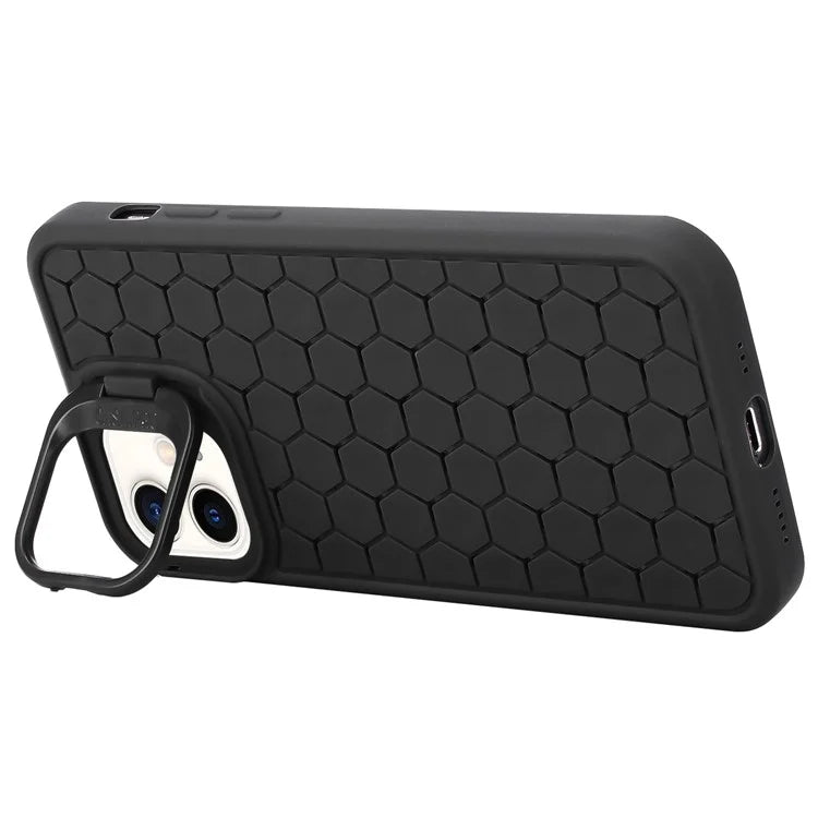 For iPhone 12 / 12 Pro Case Camera Kickstand TPU Cooling Magnetic Phone Cover