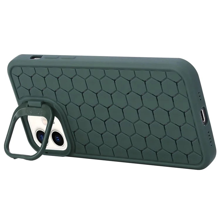 For iPhone 12 / 12 Pro Case Camera Kickstand TPU Cooling Magnetic Phone Cover