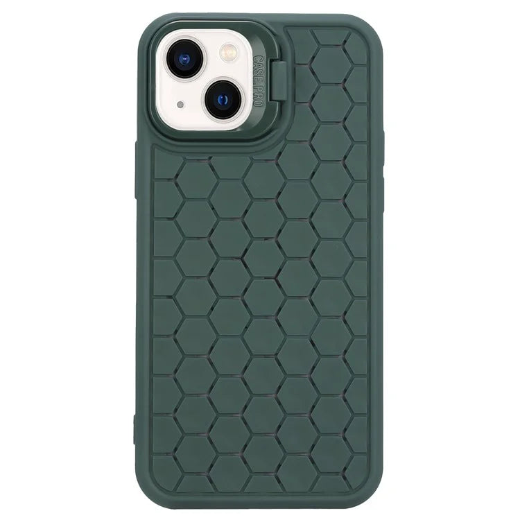 For iPhone 13 Case TPU Strong Magnetic Phone Cover Heat Dissipation Breathable