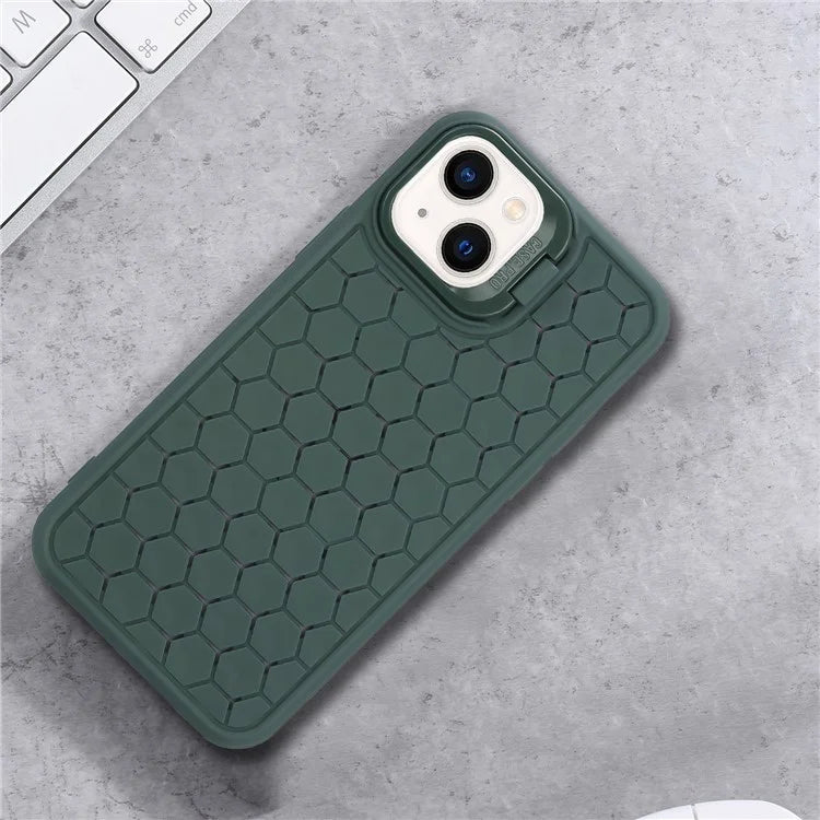 For iPhone 13 Case TPU Strong Magnetic Phone Cover Heat Dissipation Breathable