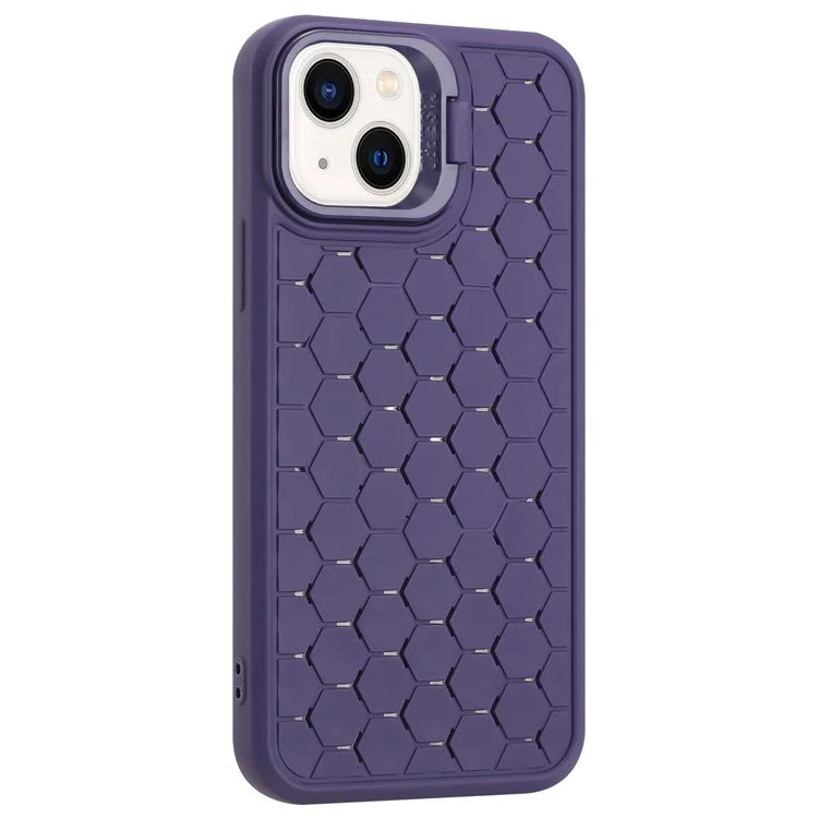 For iPhone 13 Case TPU Strong Magnetic Phone Cover Heat Dissipation Breathable