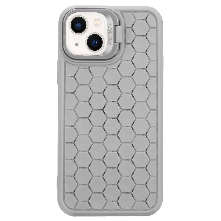 For iPhone 13 Case TPU Strong Magnetic Phone Cover Heat Dissipation Breathable