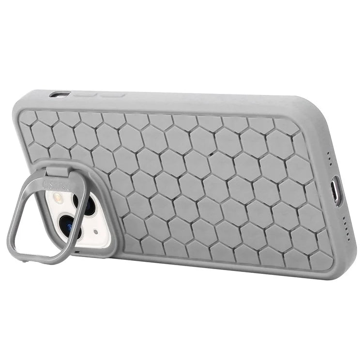 For iPhone 13 Case TPU Strong Magnetic Phone Cover Heat Dissipation Breathable