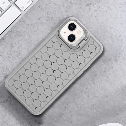 For iPhone 13 Case TPU Strong Magnetic Phone Cover Heat Dissipation Breathable