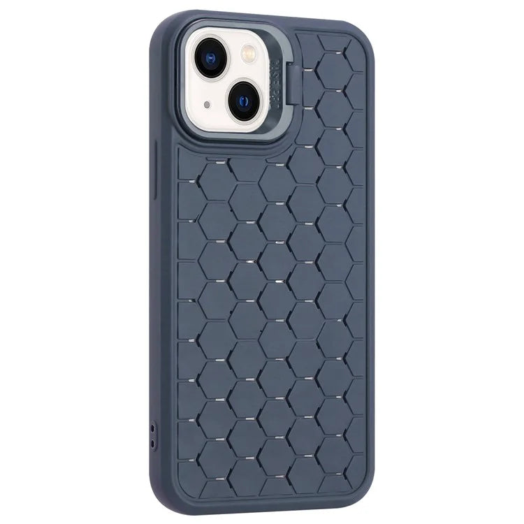 For iPhone 13 Case TPU Strong Magnetic Phone Cover Heat Dissipation Breathable