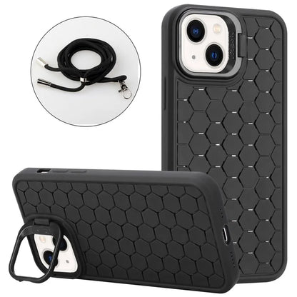 For iPhone 15 Heat Dissipation Case TPU Crossbody Phone Cover Compatible with MagSafe