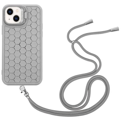 For iPhone 15 Heat Dissipation Case TPU Crossbody Phone Cover Compatible with MagSafe