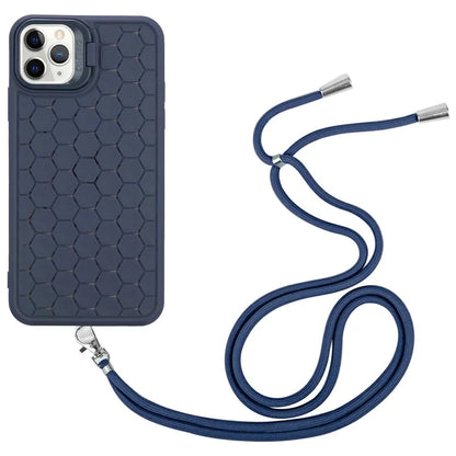 For iPhone 12 Pro Case Compatible with MagSafe Kickstand Lanyard TPU Phone Cover