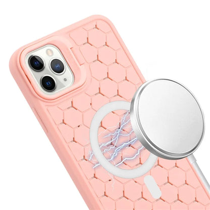 For iPhone 14 Pro Max Magnetic Case Soft TPU Kickstand Back Cover with Lanyard