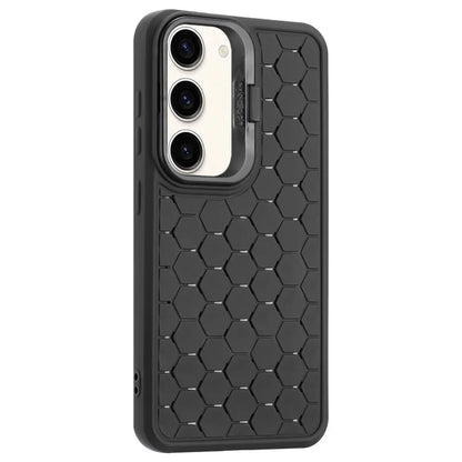 For Samsung Galaxy S23+ Magnetic Case Breathable TPU Phone Cover with Invisible Kickstand