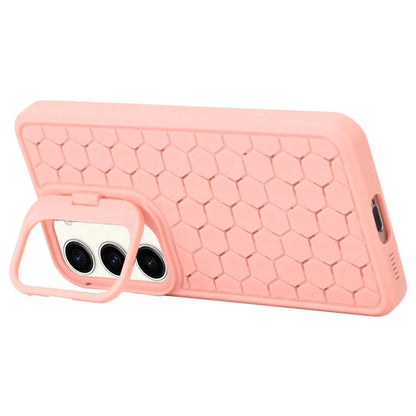 For Samsung Galaxy S23+ Magnetic Case Breathable TPU Phone Cover with Invisible Kickstand