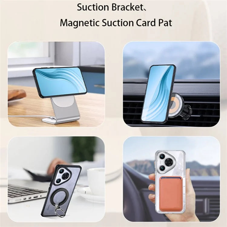 For Huawei P70 Pro Shockproof Phone Case Anti-Scratch TPU+PC Phone Back Cover
