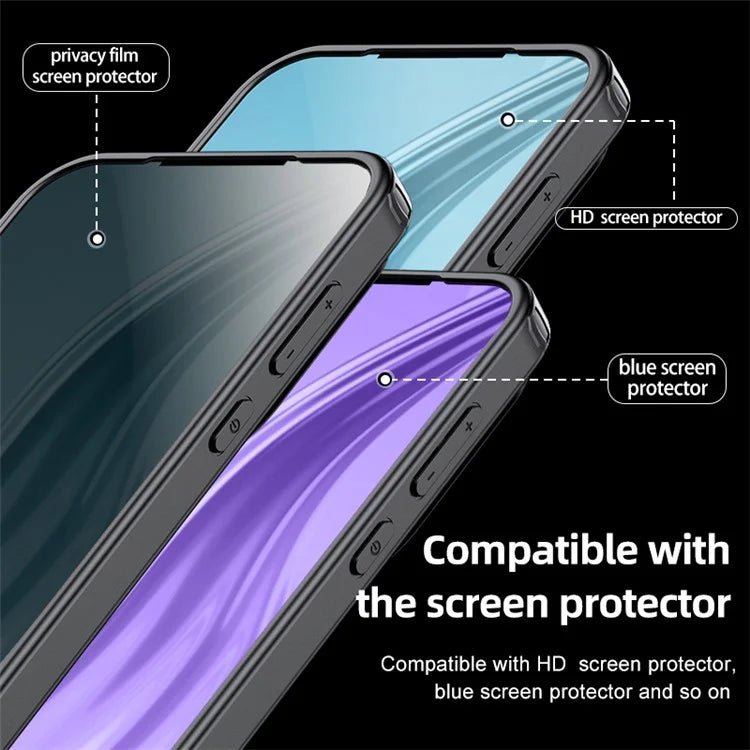 For Huawei P70 Pro Shockproof Phone Case Anti-Scratch TPU+PC Phone Back Cover