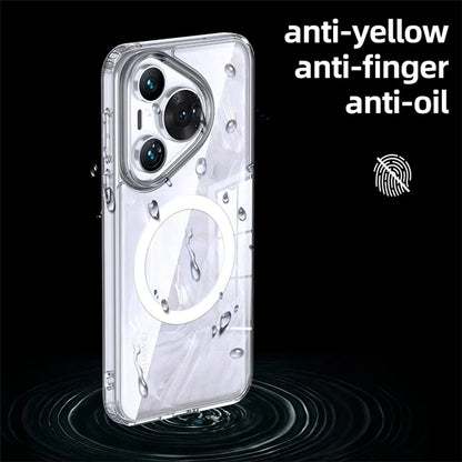 For Huawei P70 Pro Magnetic Phone Case Compatible with MagSafe PC+TPU Cover