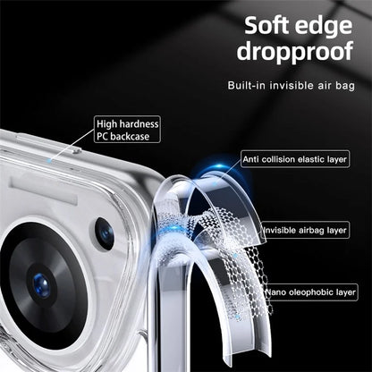For Huawei P70 Art Drop Protection Phone Case TPU+PC Hybrid Cover