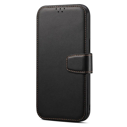 E1 For iPhone 14 Plus / 15 Plus Cover Magnetic Leather Stand Cell Phone Case Compatible with MagSafe