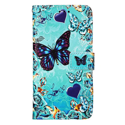 YB Pattern Printing Leather Series-4 for Xiaomi Redmi A3 Case Wallet Pattern Printing Phone Cover
