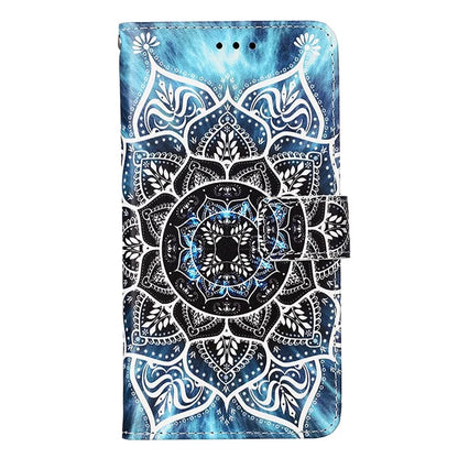 YB Pattern Printing Leather Series-4 for Xiaomi Redmi A3 Case Wallet Pattern Printing Phone Cover