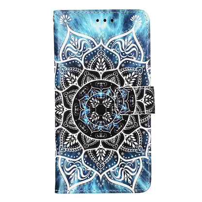 YB Pattern Printing Leather Series-4 for Xiaomi Redmi Note 13 5G Phone Case Pattern Printing Stand Cover