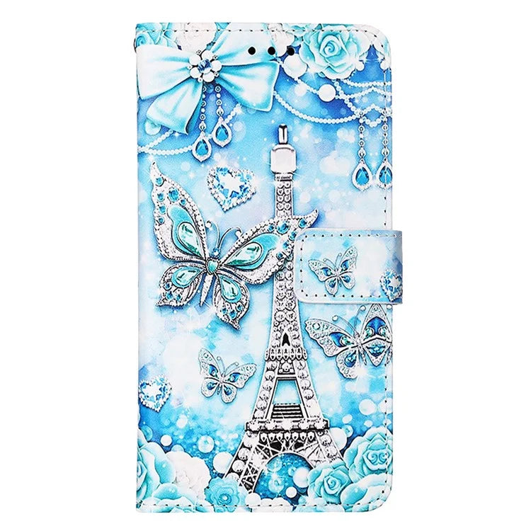 YB Pattern Printing Leather Series-4 for Xiaomi Redmi Note 13 Pro 4G / Poco M6 Pro 4G Case Leather Wallet Cover