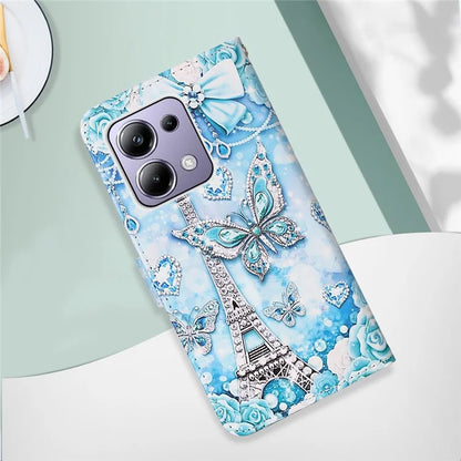 YB Pattern Printing Leather Series-4 for Xiaomi Redmi Note 13 Pro 4G / Poco M6 Pro 4G Case Leather Wallet Cover