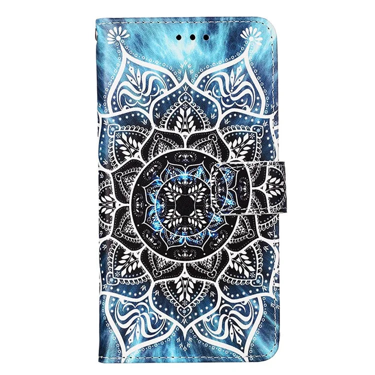 YB Pattern Printing Leather Series-4 for Xiaomi Redmi Note 13 Pro 4G / Poco M6 Pro 4G Case Leather Wallet Cover